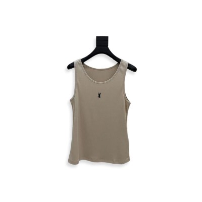 YSL KNIT COTTON TANK TOP 
